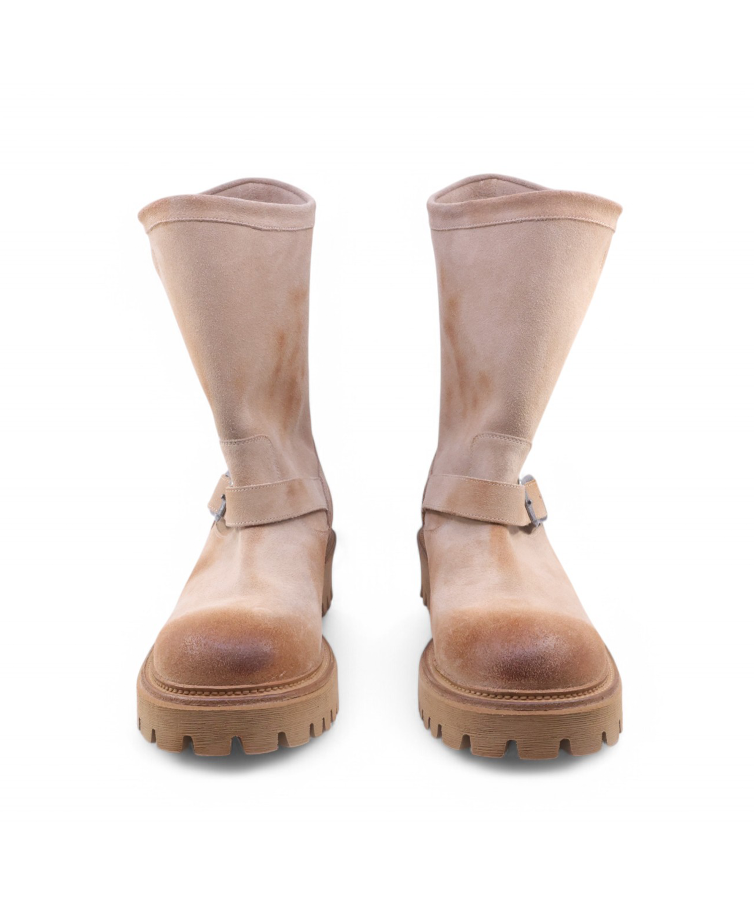 ミドルブーツ YASE 65cm Air Commando Sole Cowhide Boots Beige MUSINSA | YASE 6.5cm Feather Commando Sole Suede Engineer