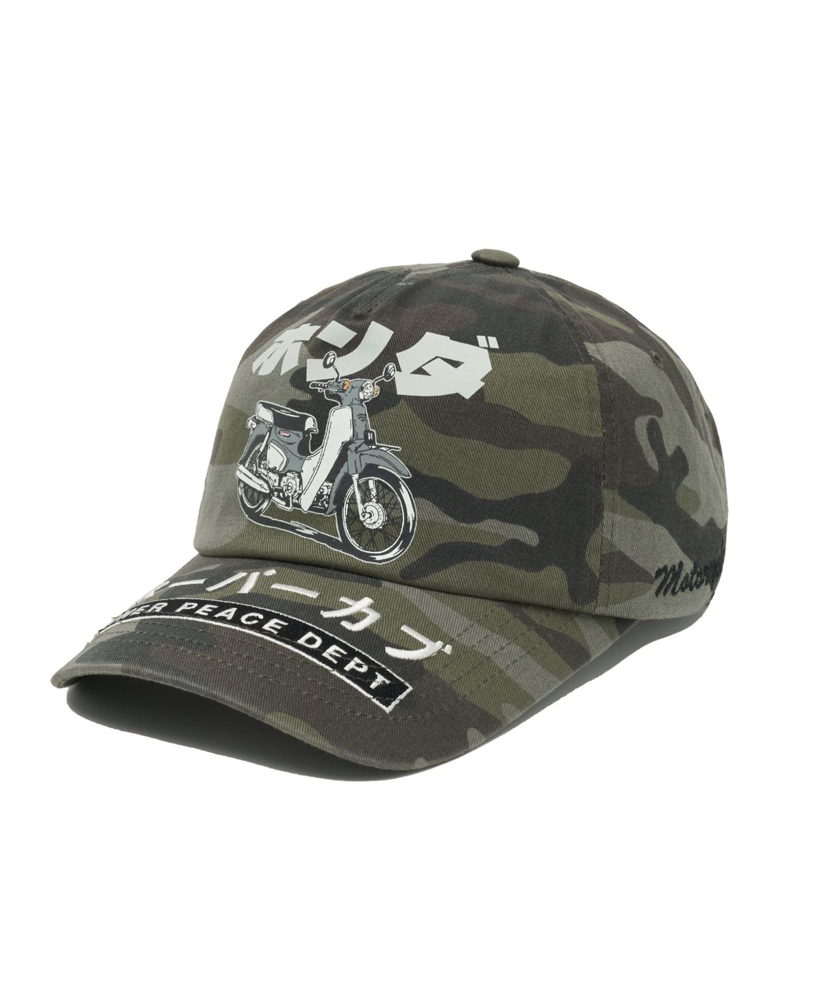 핍스 모터사이클(PHYPS MOTORCYCLE) Super Cub Ball Cap Camo