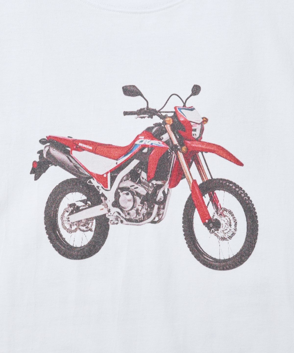 핍스 모터사이클(PHYPS MOTORCYCLE) CRF 300L Modeling Short Sleeve White