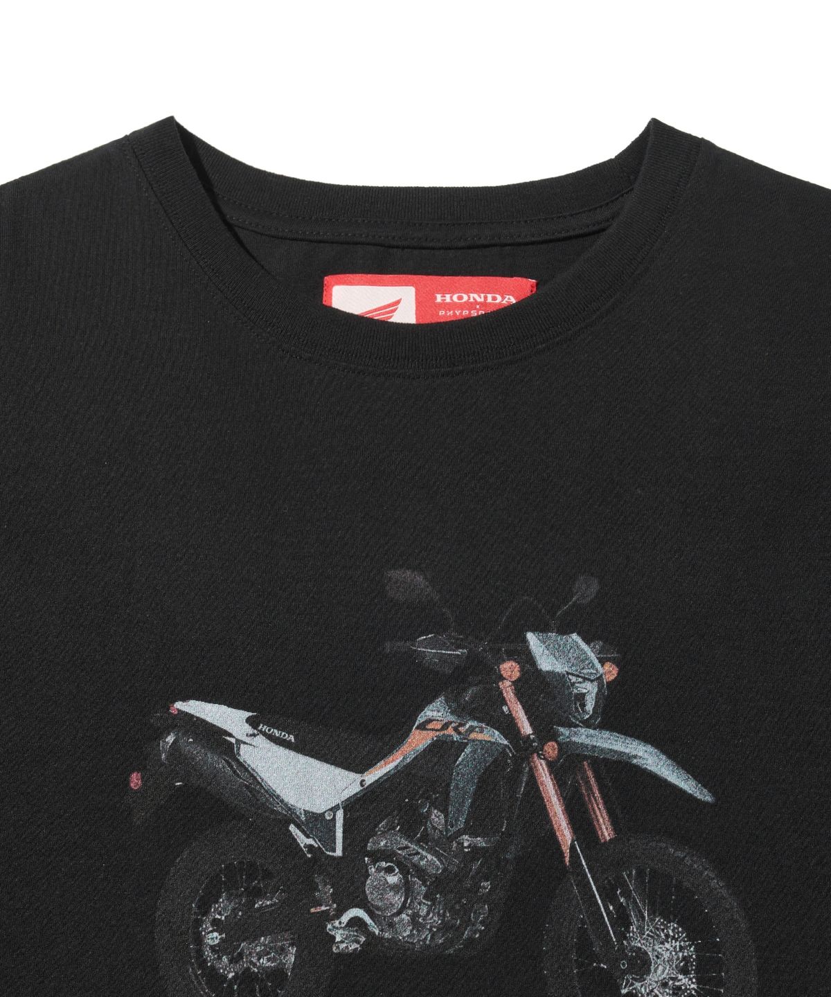 핍스 모터사이클(PHYPS MOTORCYCLE) CRF 300L Modeling Short Sleeve Black