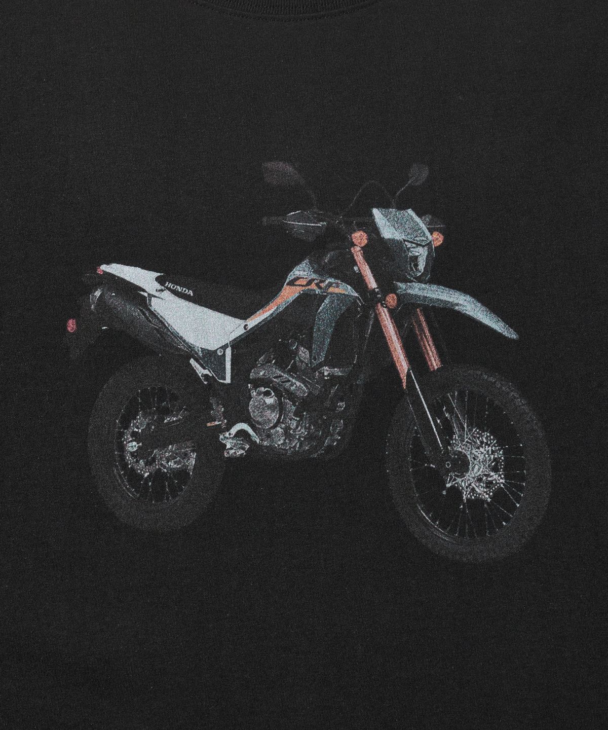 핍스 모터사이클(PHYPS MOTORCYCLE) CRF 300L Modeling Short Sleeve Black
