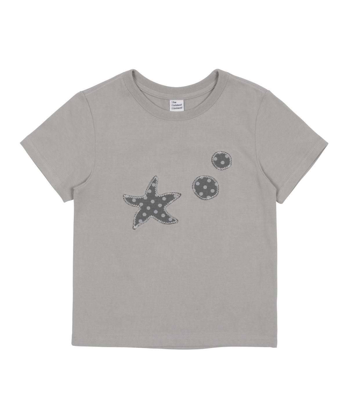 더콜디스트모먼트(THE COLDEST MOMENT) (w) TCM starfish dot patch T (grey)
