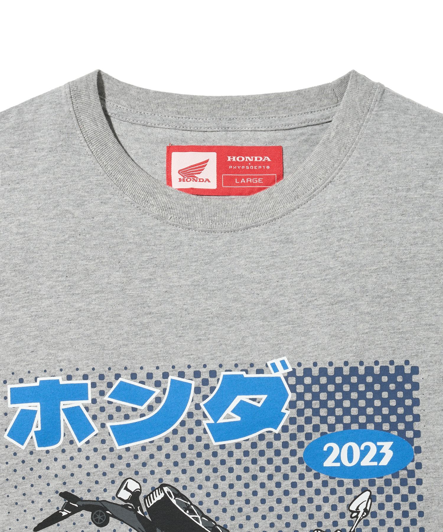 MUSINSA | Honda Motorcycle Anime MONKEY 125 Short Sleeve Grey