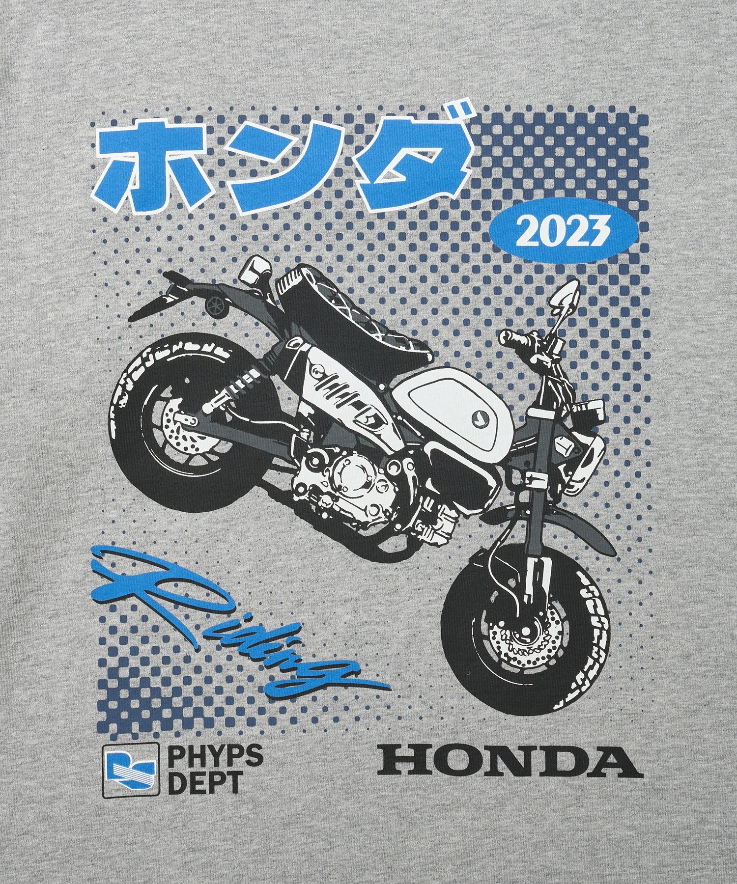 Tシャツ・カットソー HONDA MOTORCYCLE Anime MONKEY 125 Short Sleeve Grey MUSINSA | Honda Motorcycle Anime MONKEY 125 Short Sleeve Grey