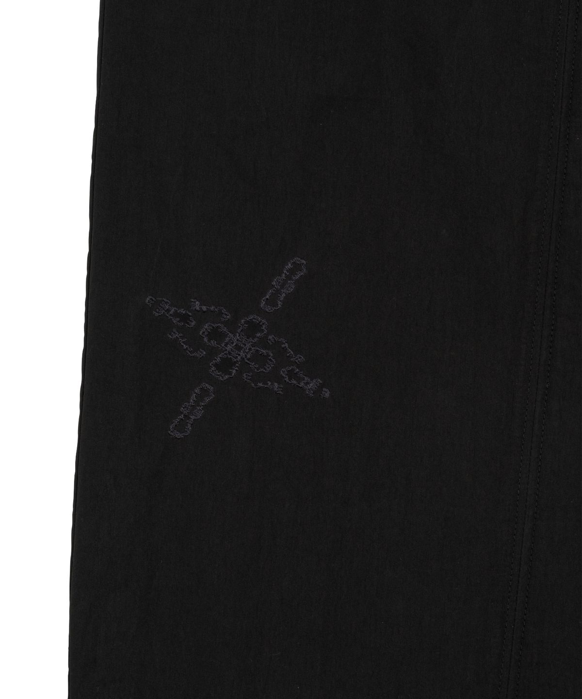 더콜디스트모먼트(THE COLDEST MOMENT) TCM ethnic nylon pants (black)