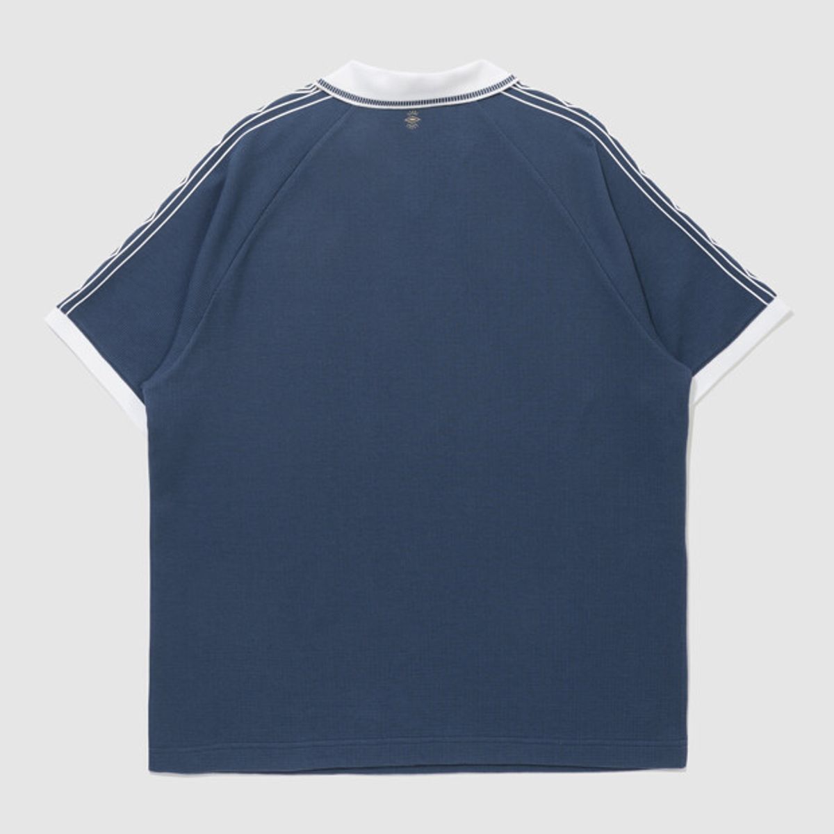 엄브로(UMBRO) HBL BLOKE OG 와플 반팔 카라 티셔츠 네이비(UQ221CRS52)