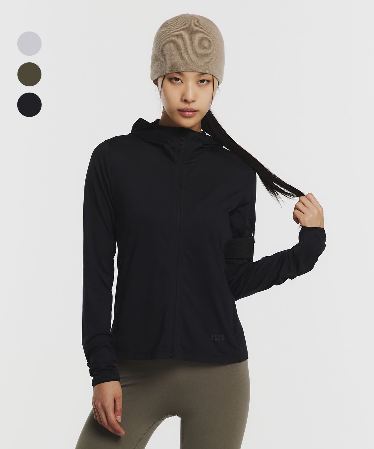무신사 스탠다드 스포츠(MUSINSA STANDARD SPORTS) [컬러추가] 웜액트 집업 우먼(3color)