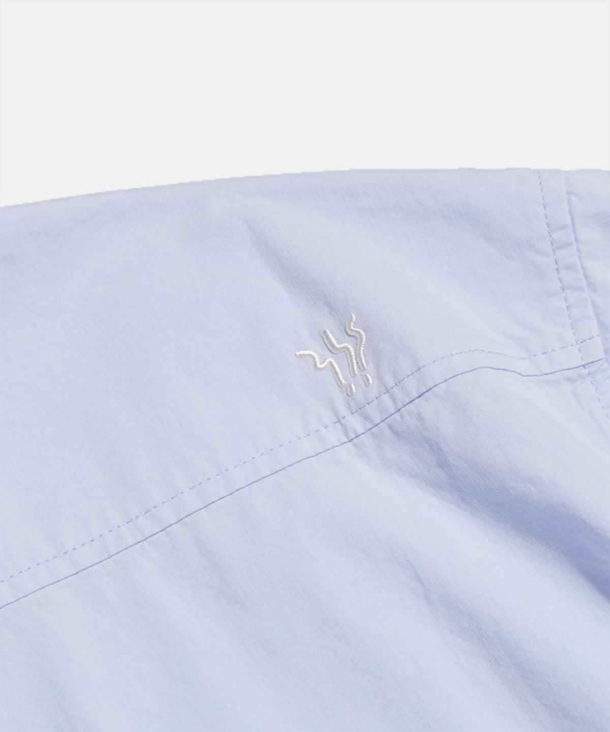 피도디도(FIDO DIDO) Basic Overfit Half Shirt Sky Blue