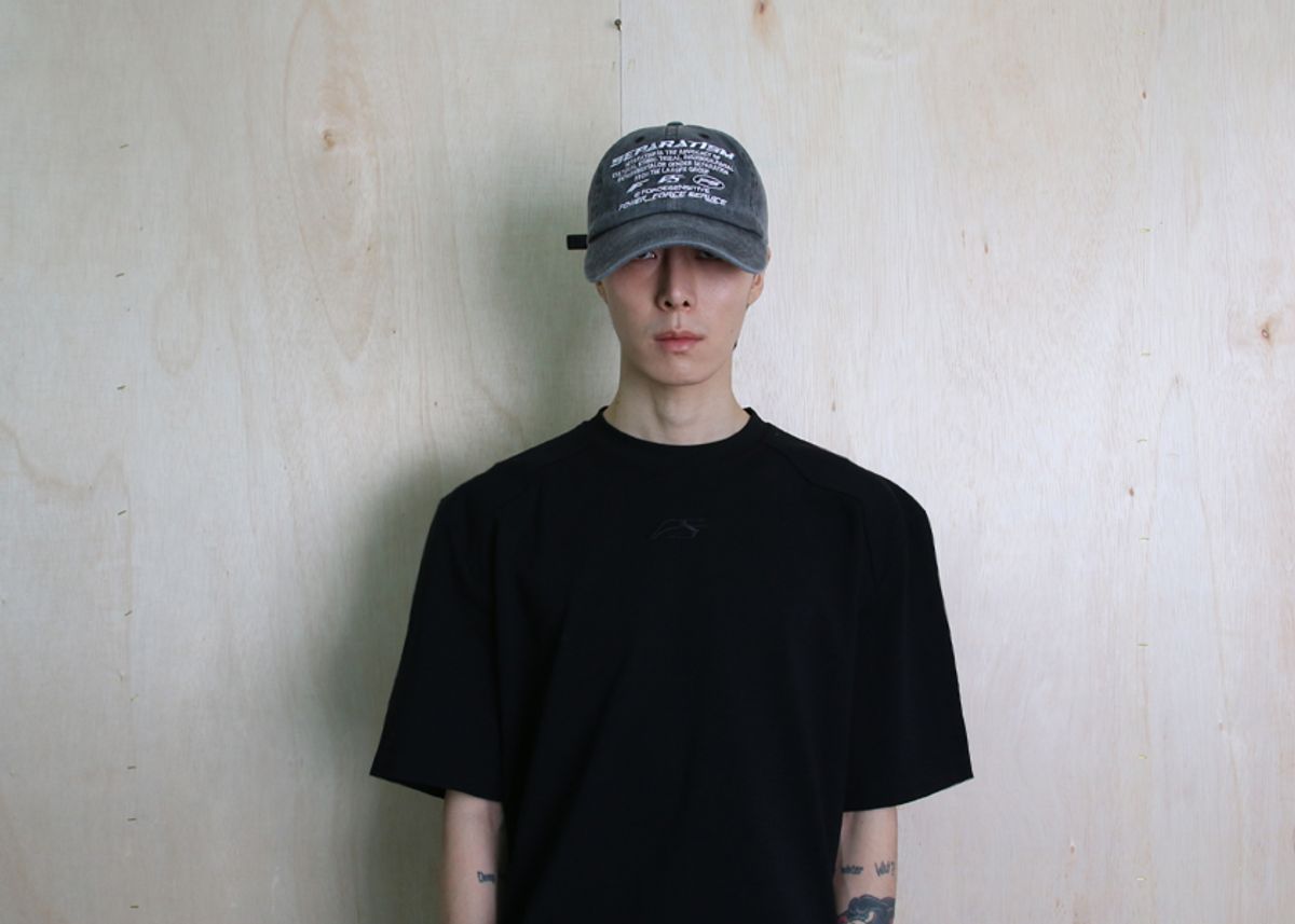 포스센스티브(FORCESENSITIVE) FS LOGO SHOULDER T-SHIRT