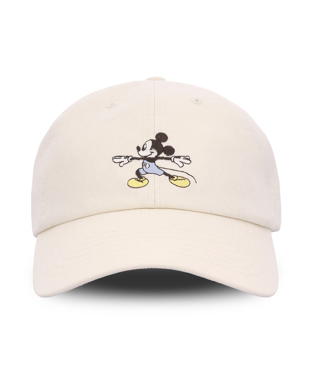 디스커스 애슬레틱(DISCUS ATHLETIC) Mickey & Friends Yoga Cotton Ball Cap Ivory