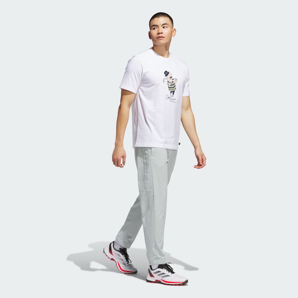아디다스 골프(ADIDAS GOLF) 클래식 칩 그래픽 티 JJ4202