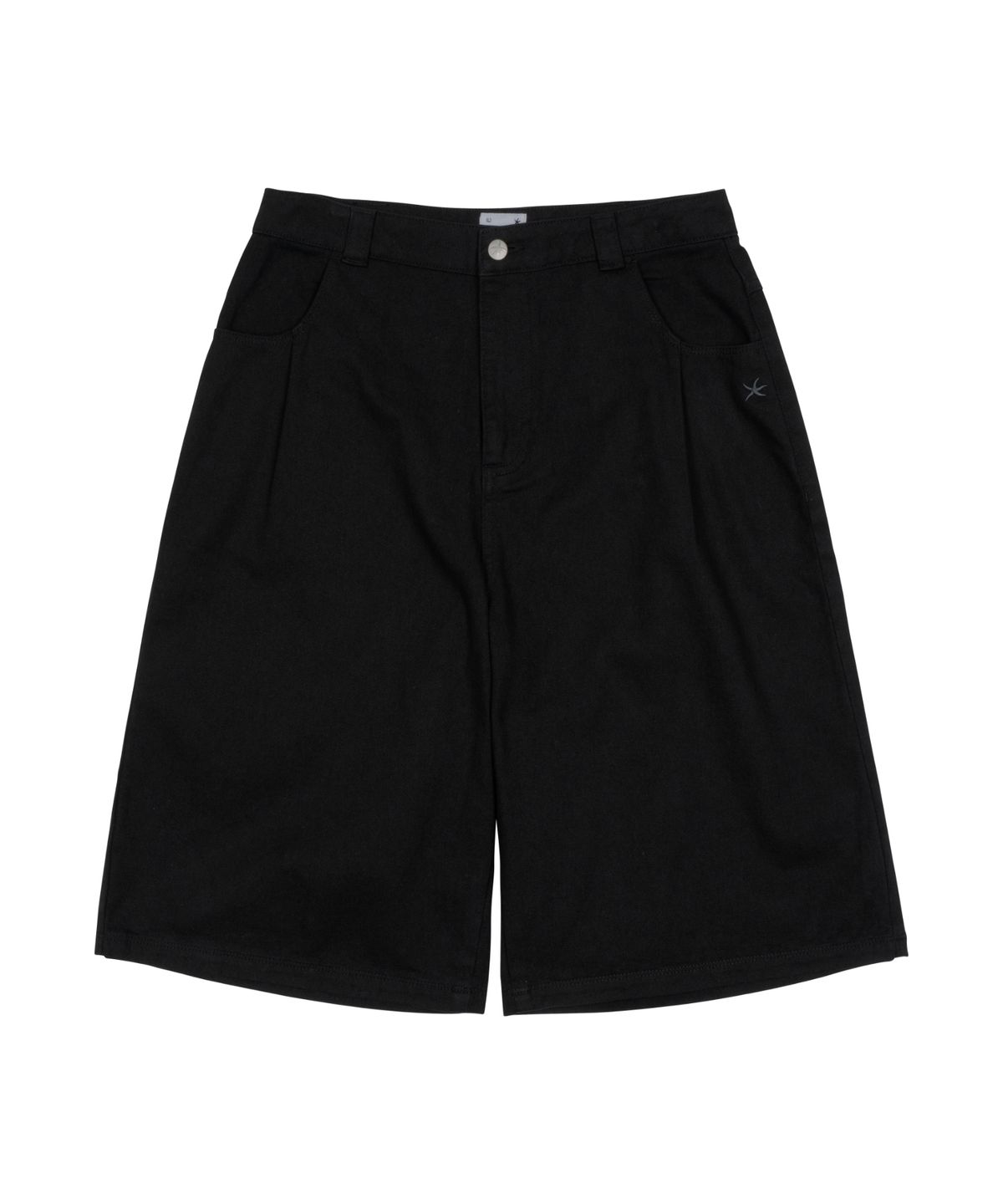 더콜디스트모먼트(THE COLDEST MOMENT) TCM starfish half chino pants (black)