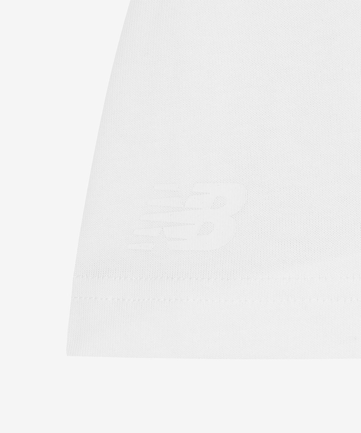 뉴발란스(NEW BALANCE) NBNEGCO217 / UNI 트랙 클럽 반팔티 (WHITE)