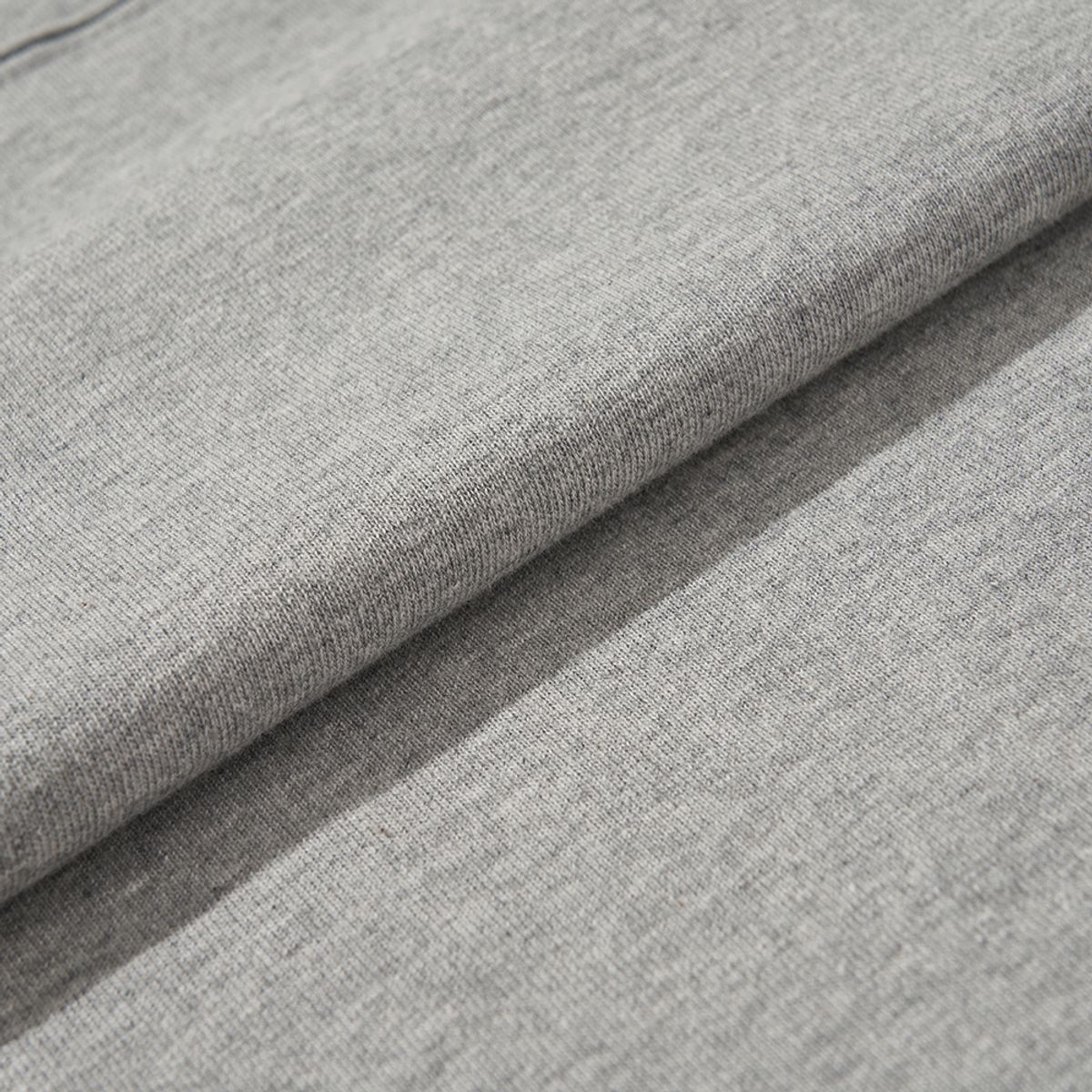히즈핸더(HISHANDER) RINGER LONG SLEEVE T-SHIRTS MELANGE GREY