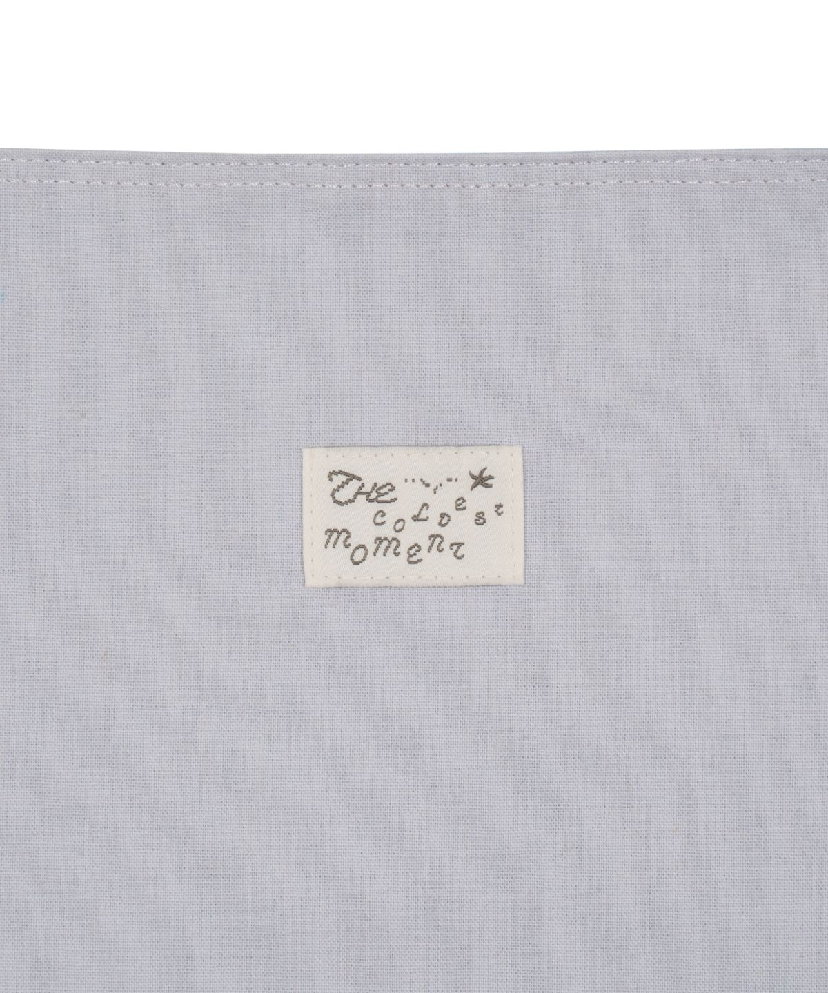 더콜디스트모먼트(THE COLDEST MOMENT) TCM starfish reversible tote bag (sky blue/grey)