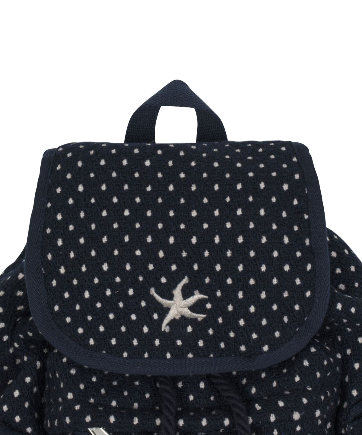 더콜디스트모먼트(THE COLDEST MOMENT) TCM starfish dot backpack (navy)