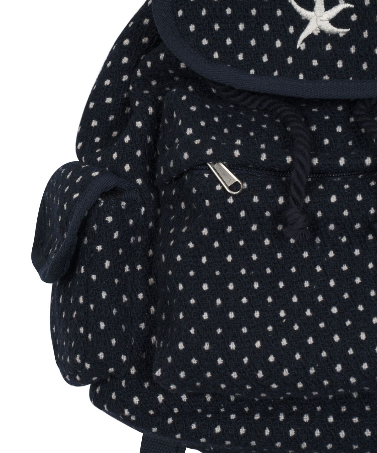더콜디스트모먼트(THE COLDEST MOMENT) TCM starfish dot backpack (navy)
