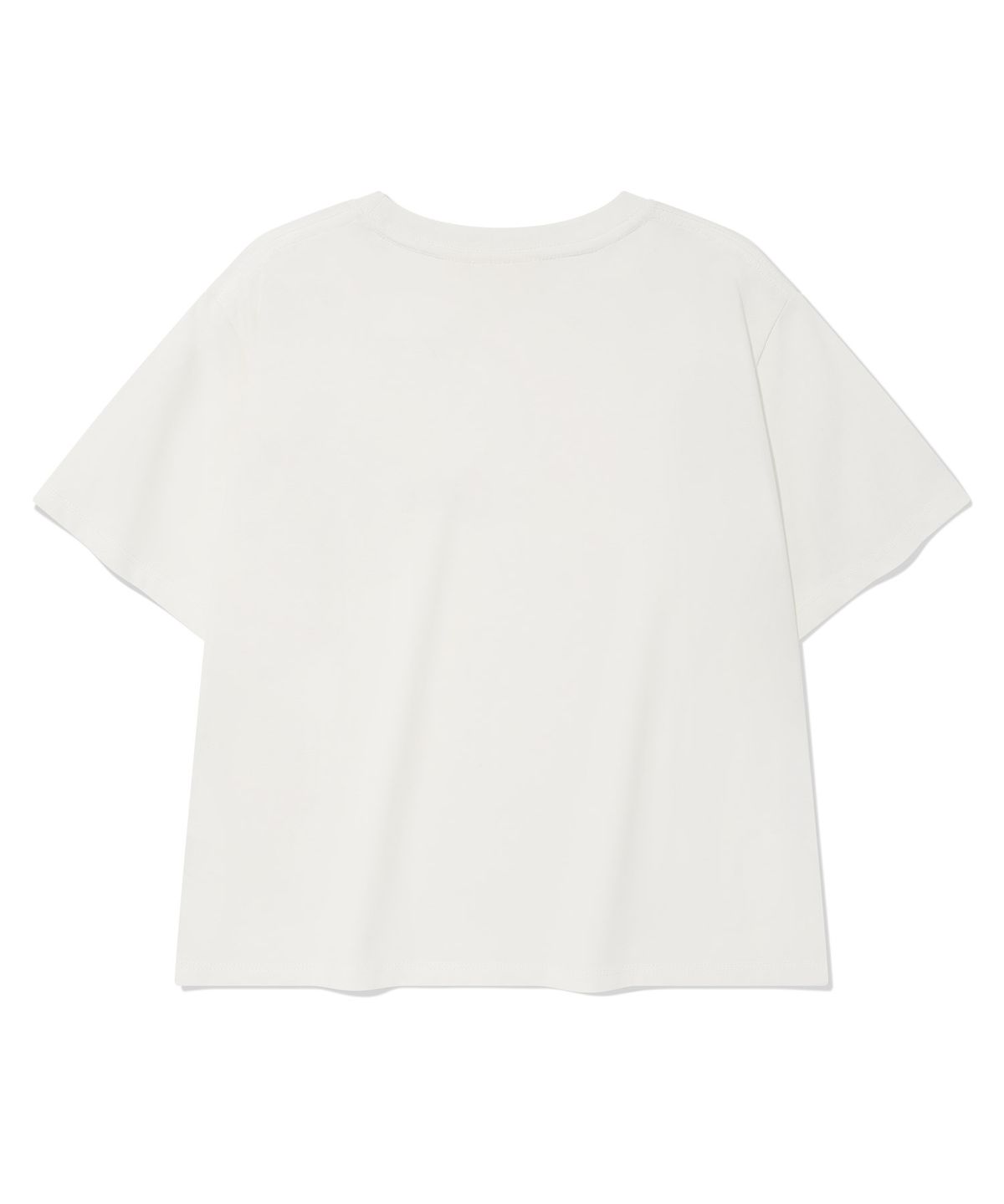 커버낫 우먼(COVERNAT WOMAN) 우먼 핫픽스 로고 티셔츠 White