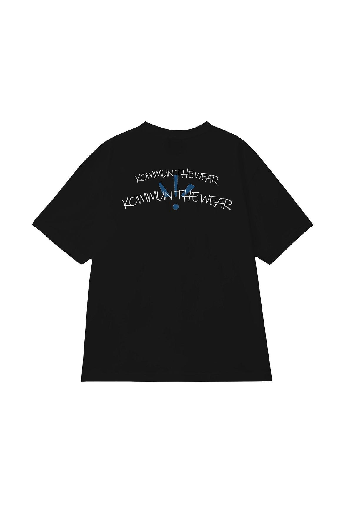 커뮨더웨어(KOMMUNTHEWEAR) 커뮨 오프너 반팔티셔츠 블랙