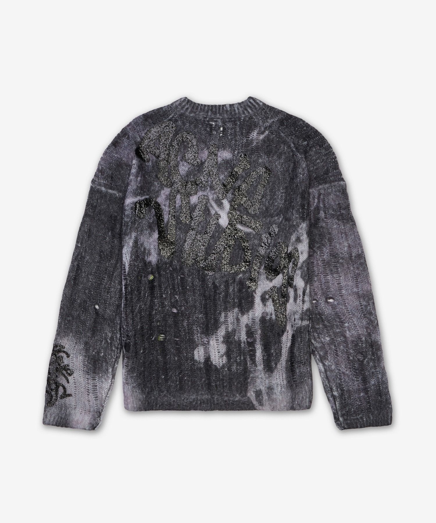 MUSINSA公式 | ACNE STUDIOS プリントニットカーディガン - ブラック 