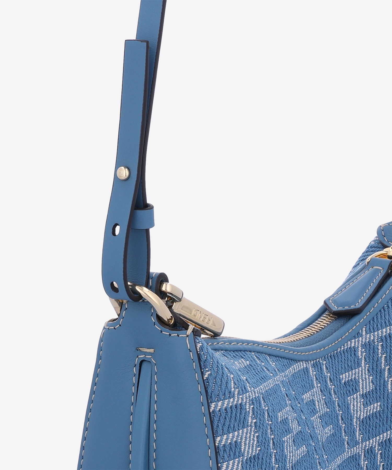 MUSINSA | FENDI Mini Fendigraphy Tote Bag - Blue