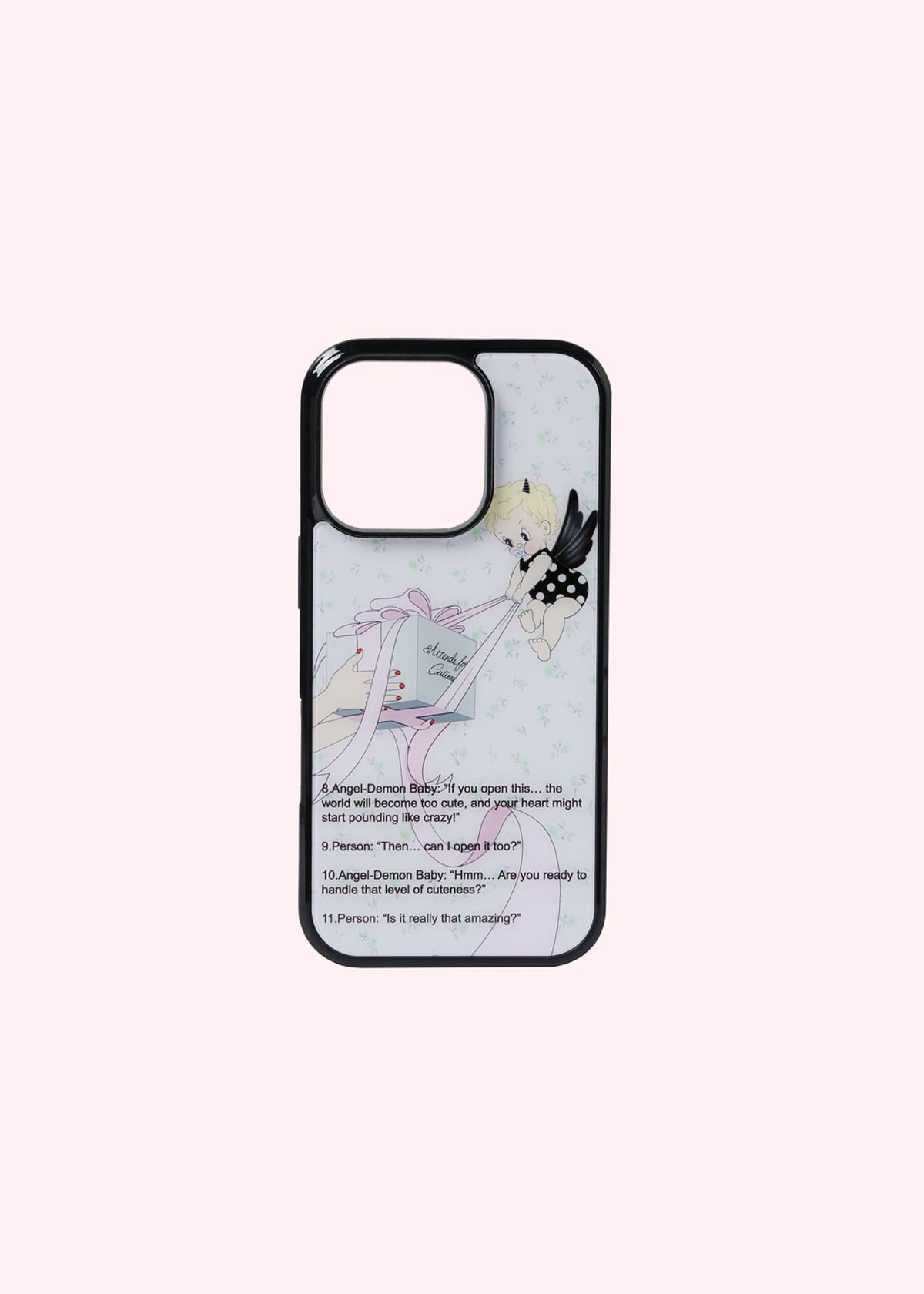 어텐즈(ATTENDS) Angel demon baby case (flower)