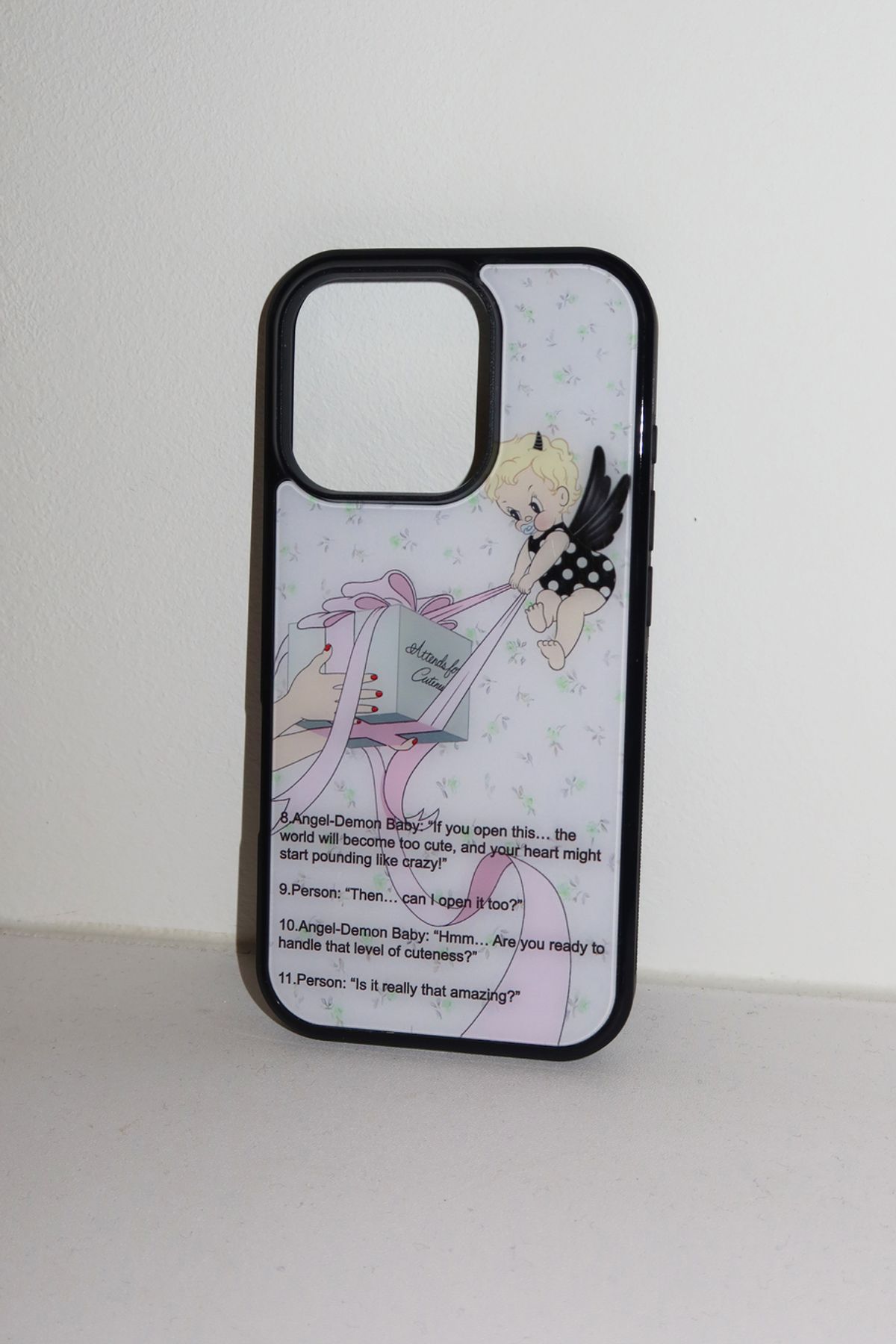 어텐즈(ATTENDS) Angel demon baby case (flower)