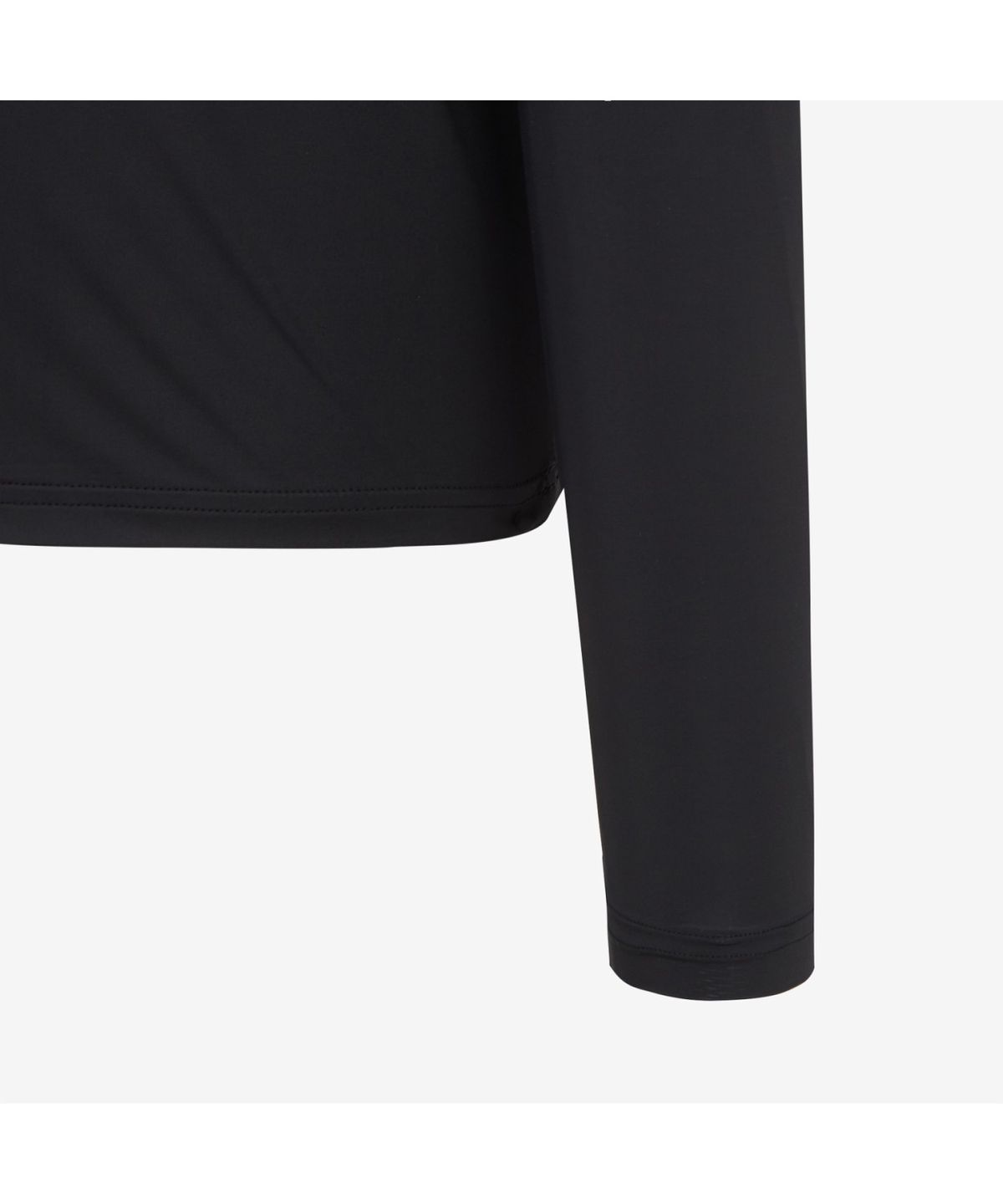 노스페이스(THE NORTH FACE) NT7XR00A 아이스 페이스 터틀넥 긴팔 티셔츠 BLACK