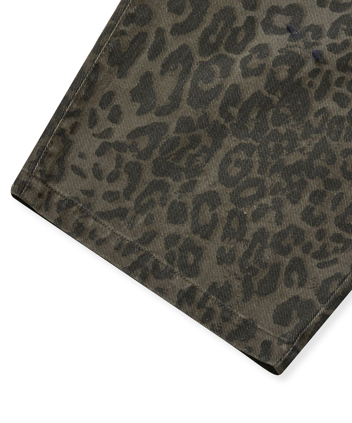 브라운브레스(BROWNBREATH) TAG LEOPARD PANTS - BLACK
