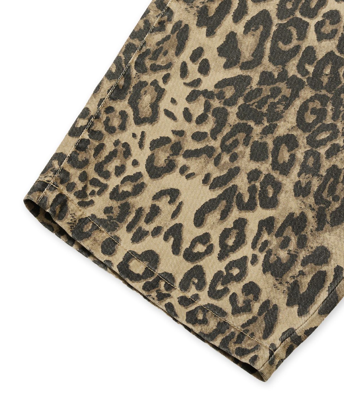 브라운브레스(BROWNBREATH) TAG LEOPARD PANTS - BEIGE