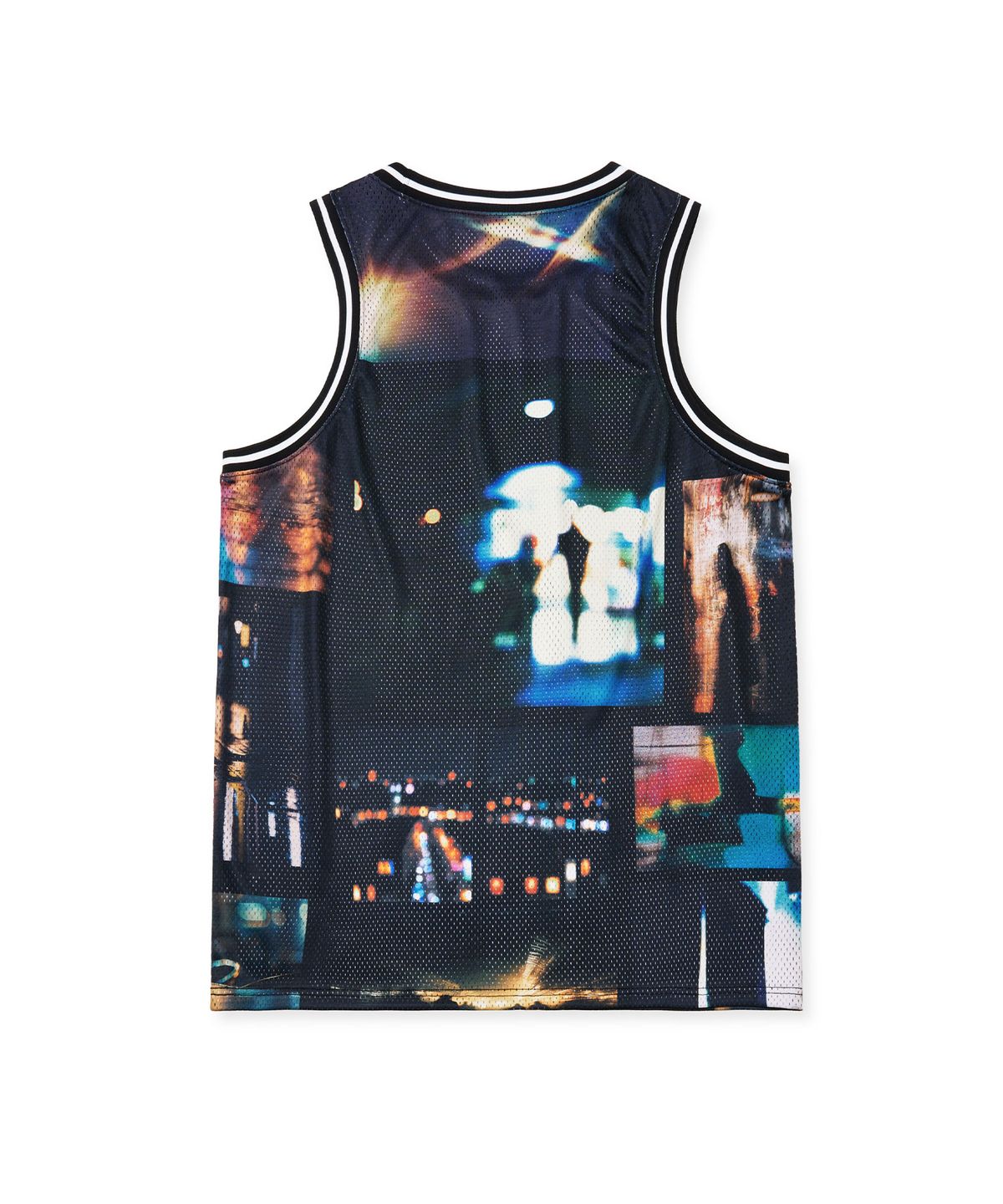 브라운브레스(BROWNBREATH) TRACE BASKETBALL SLEEVELESS - BLACK