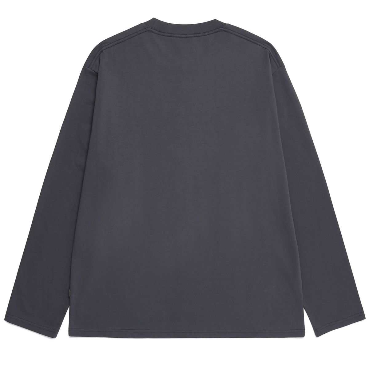 바쥬비쥬(BAJOO BIJOO) LOGO PRINT LONG SLEEVE [CHACOAL]