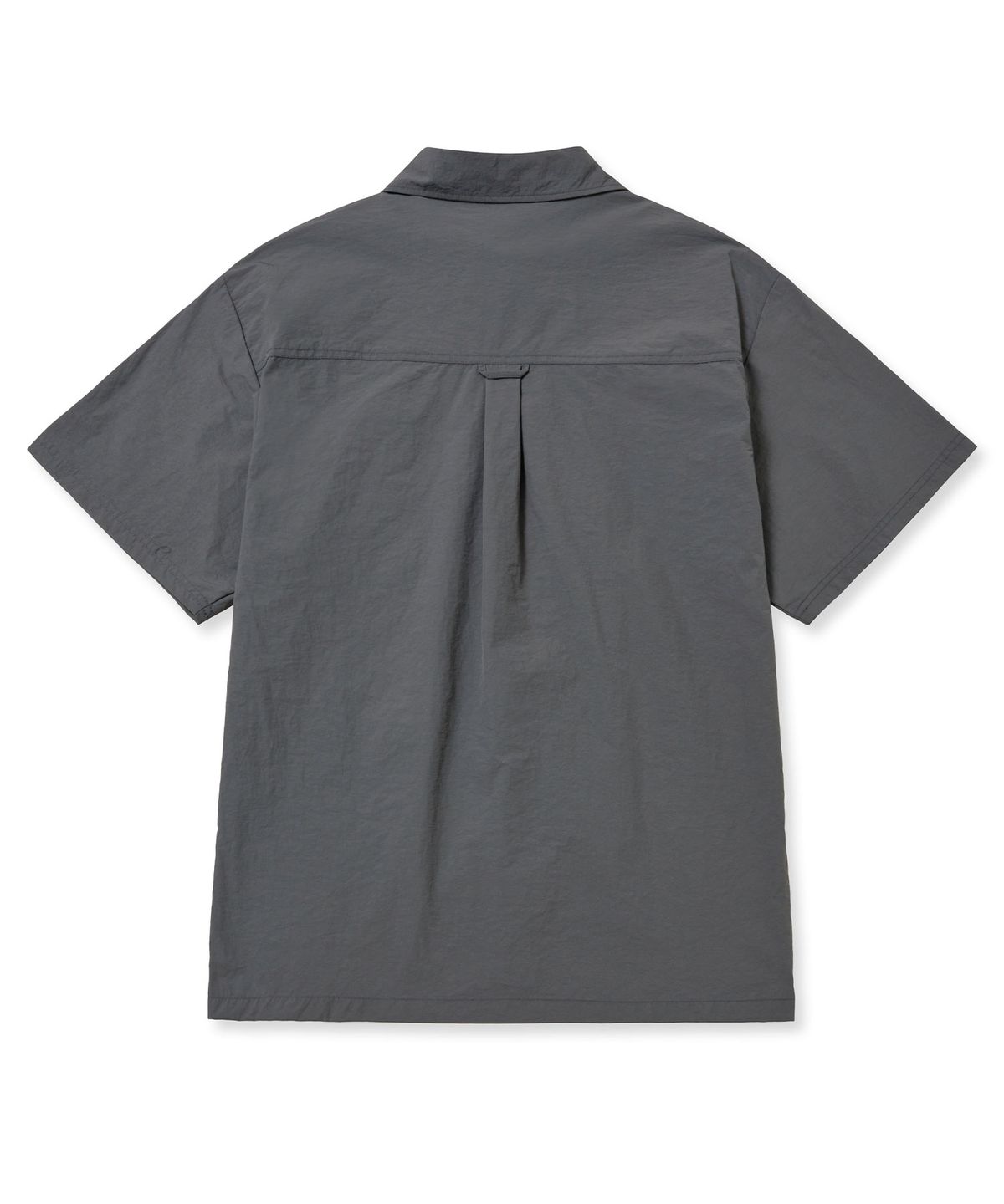 브라운브레스(BROWNBREATH) NYLON WORK SHIRTS - DARK GREY