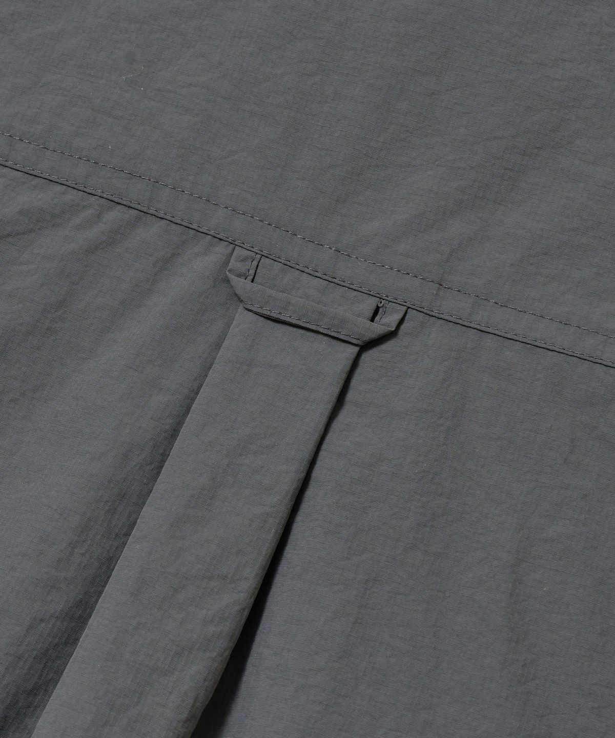 브라운브레스(BROWNBREATH) NYLON WORK SHIRTS - DARK GREY