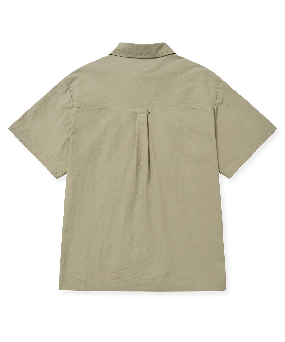 브라운브레스(BROWNBREATH) NYLON WORK SHIRTS - BEIGE