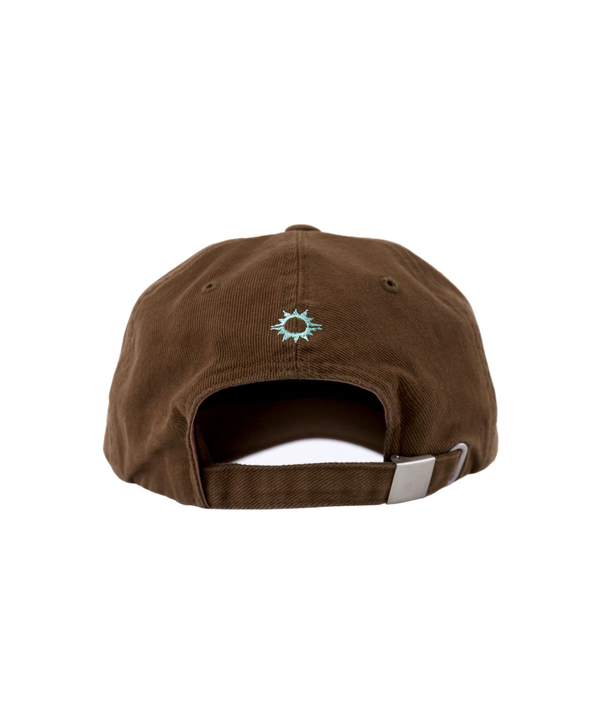 헬로 선라이즈(HELLO SUNRISE) HNT Swirl Logo Ball Cap_Brown