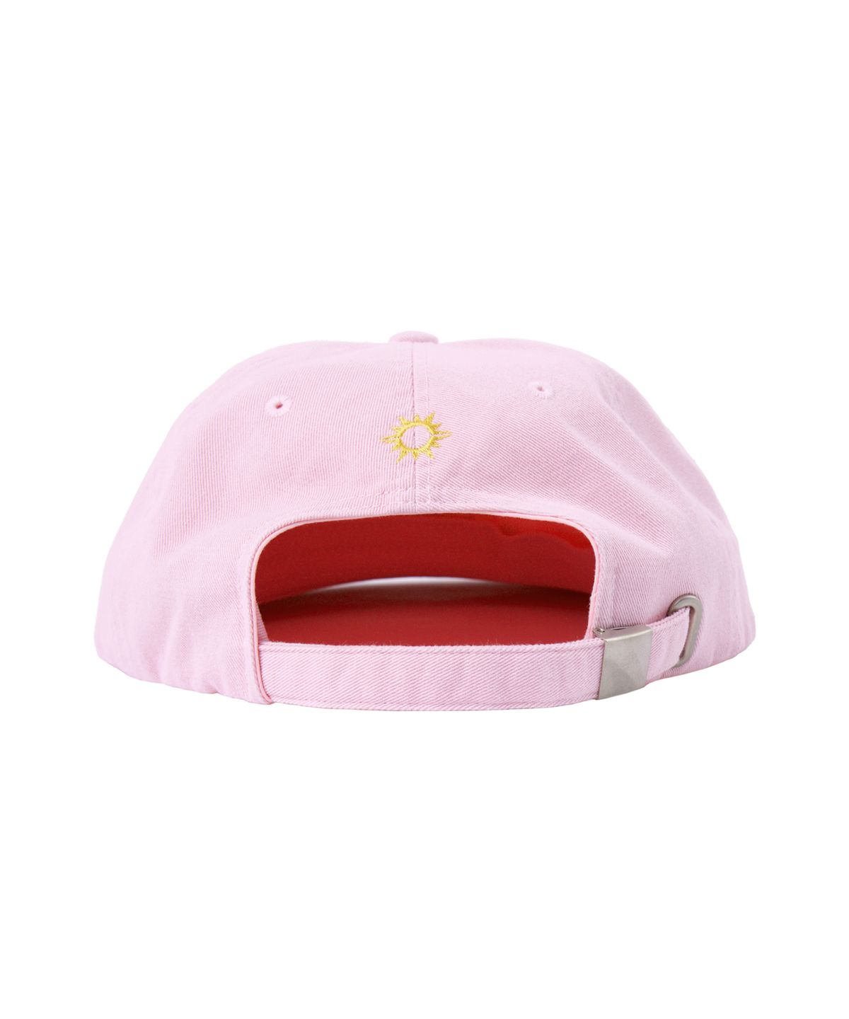 헬로 선라이즈(HELLO SUNRISE) Washed Two Tone Arch Logo 6panel Cap_Pink