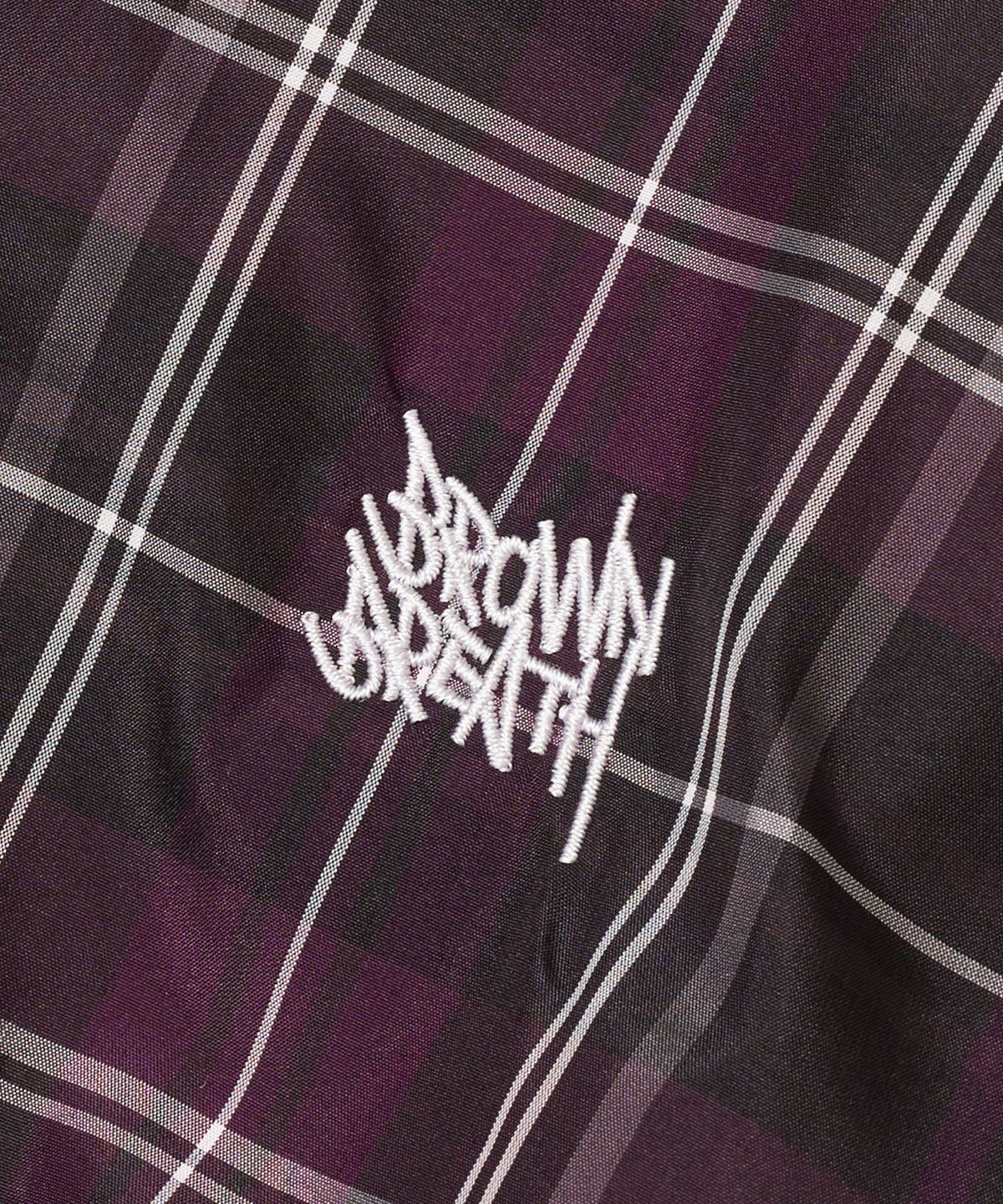 브라운브레스(BROWNBREATH) TAG CHECK WINDBREAKER - PURPLE
