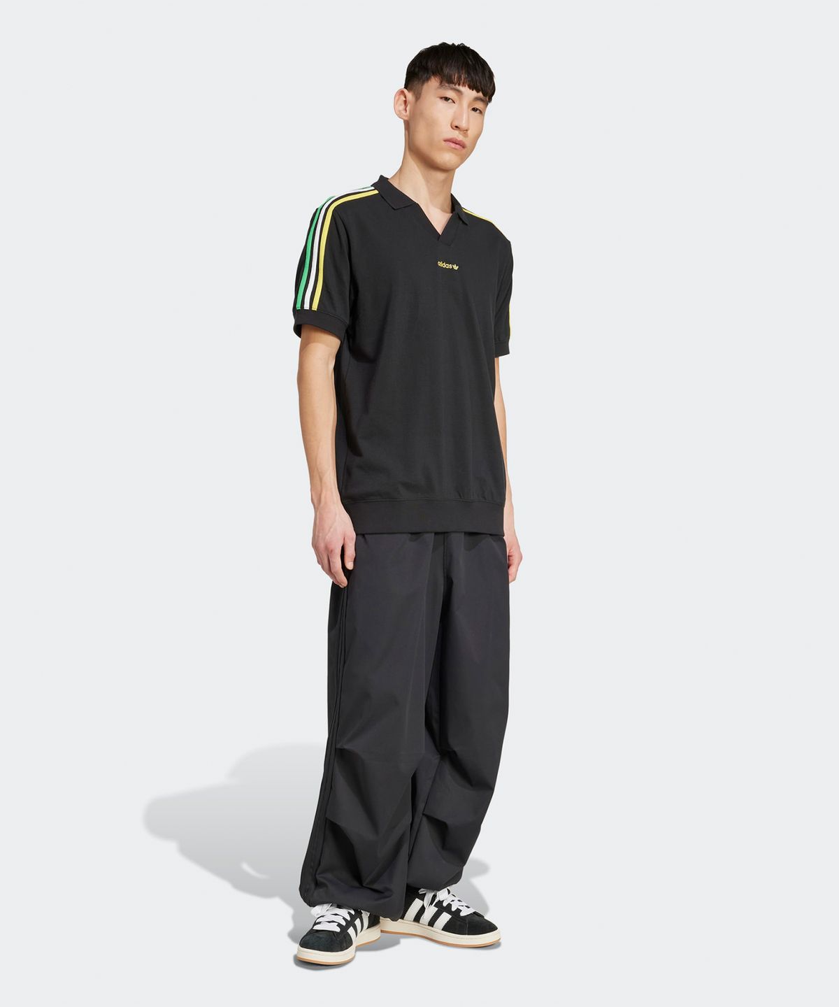 아디다스(ADIDAS) 폴로 셔츠 - 블랙 / JD0809