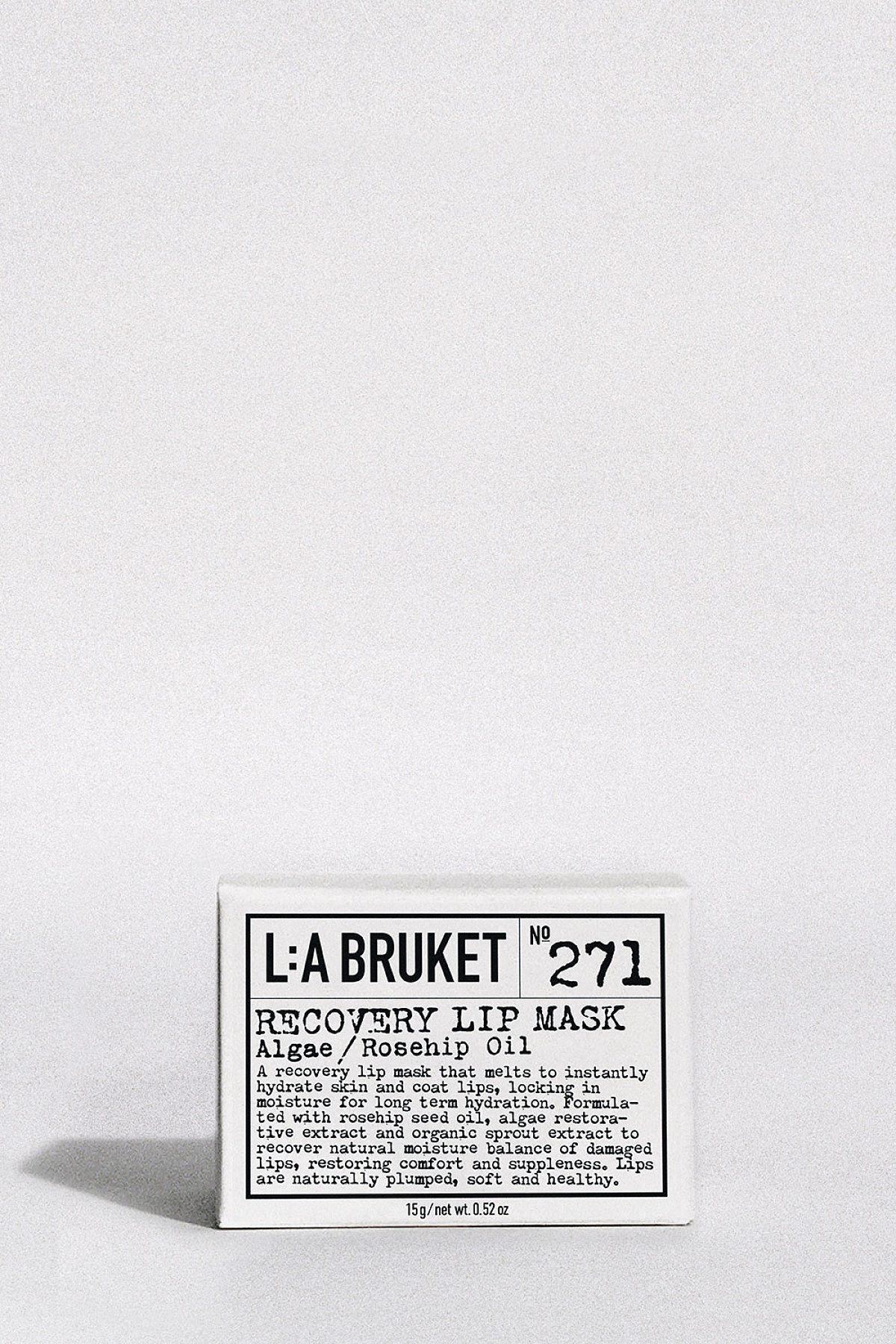 라부르켓(LA BRUKET) 리커버리 립 마스크 앨지/로즈힙 오일 15g