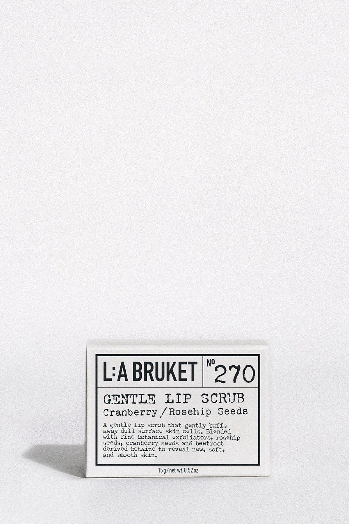 라부르켓(LA BRUKET) 젠틀 립 스크럽 크랜베리/로즈힙 씨드 15g