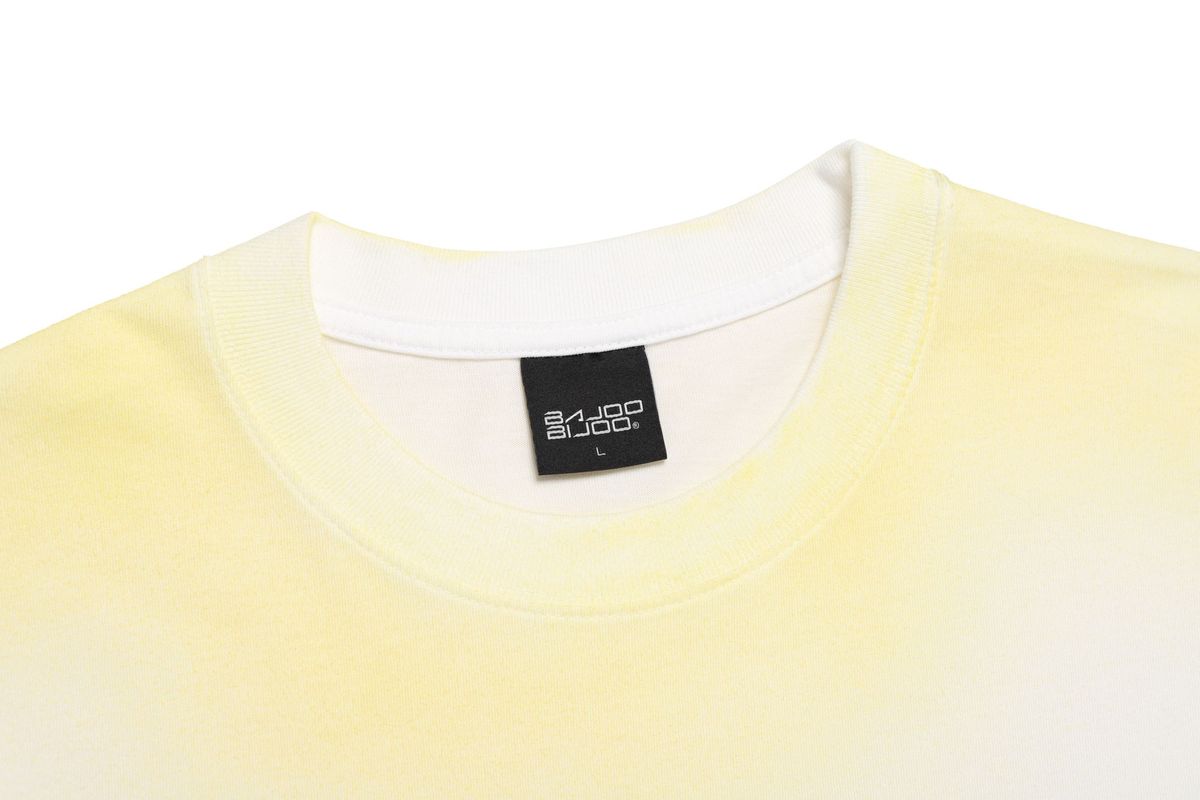 바쥬비쥬(BAJOO BIJOO) HOUSEMUSIC DYEING LONG SLEEVE [WHITE]