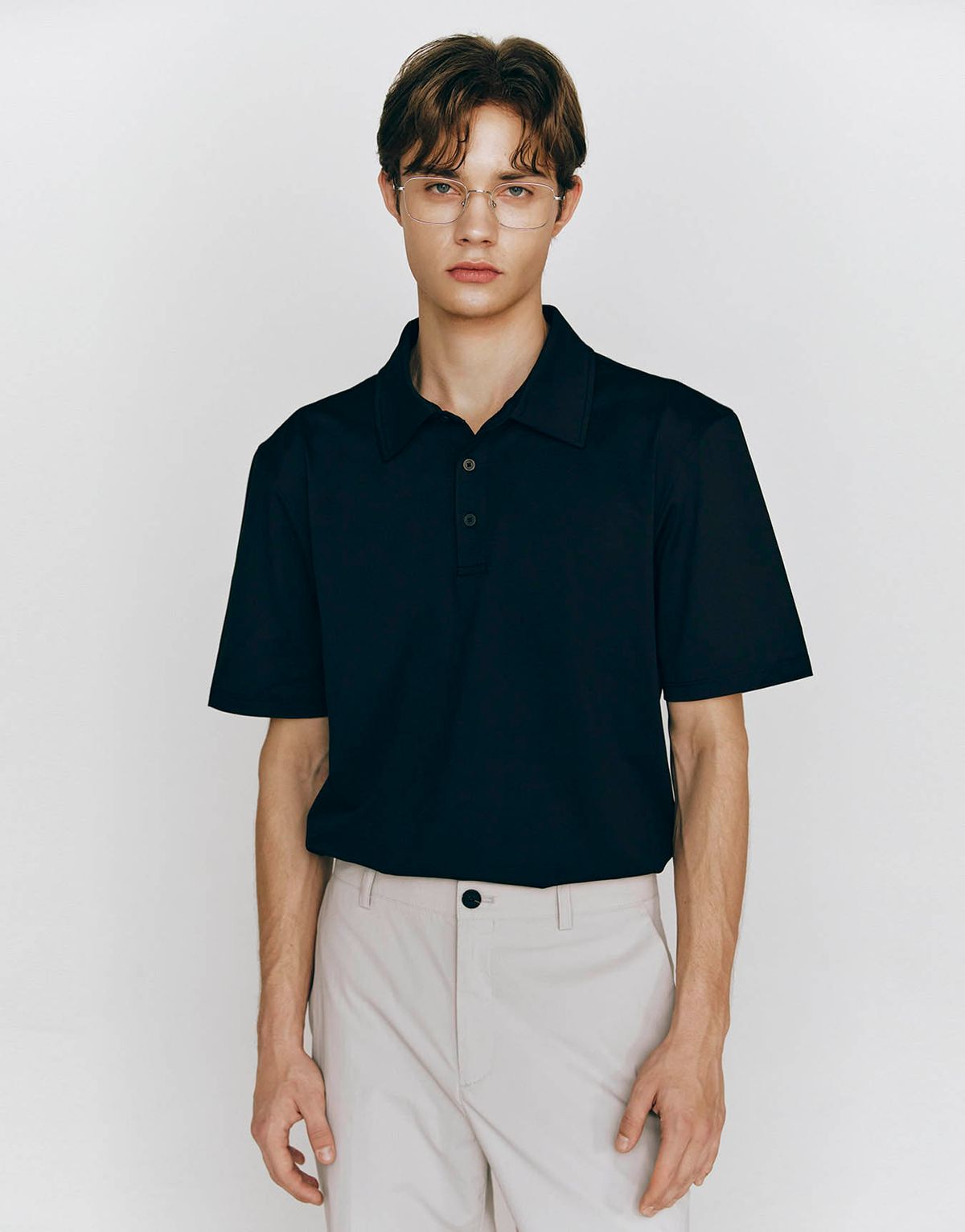 컨셉원(CONCEPTS1ONE) 폴리 솔리드 반팔 폴로티 10015522/015522 [3color]