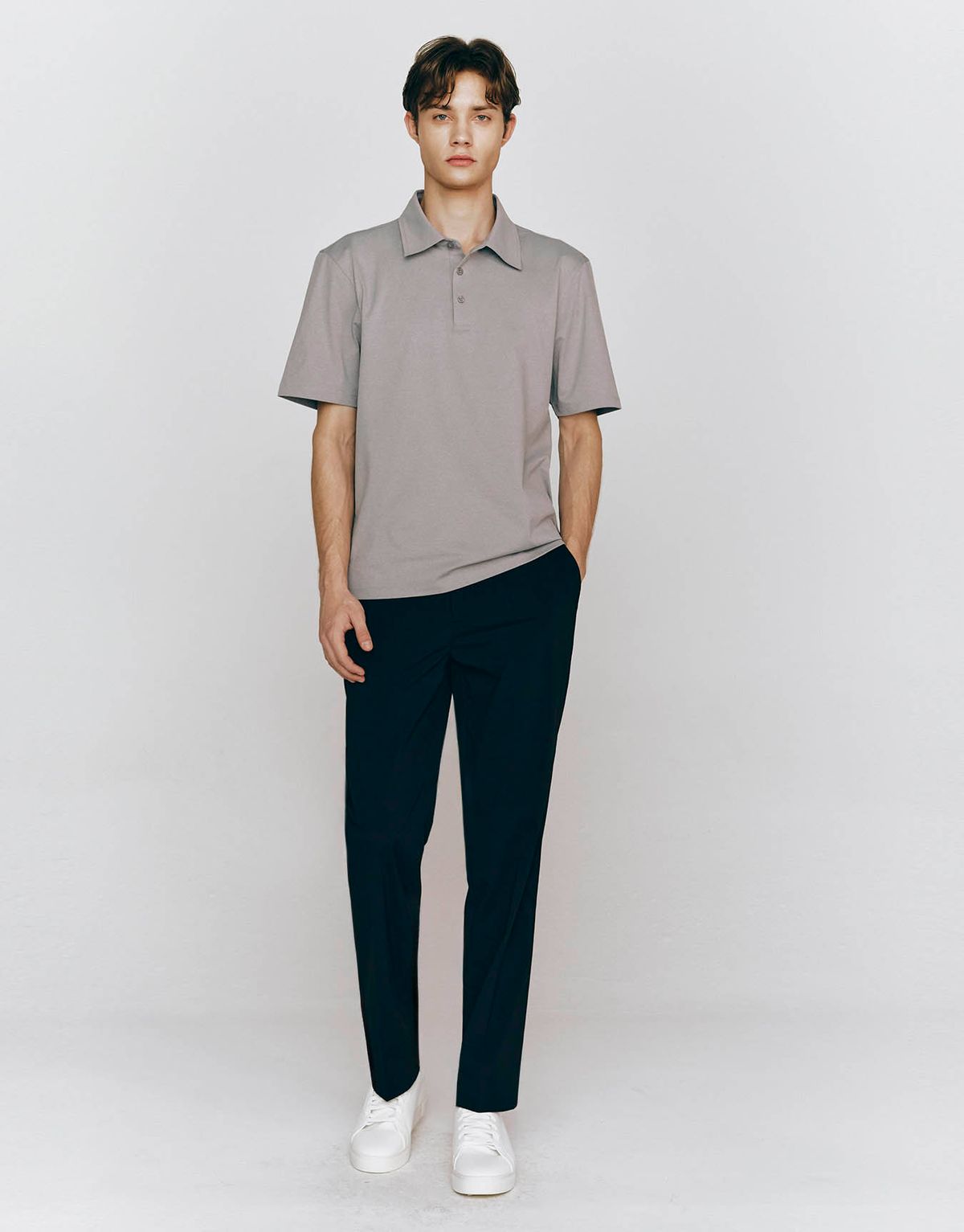 컨셉원(CONCEPTS1ONE) 폴리 솔리드 반팔 폴로티 10015522/015522 [3color]