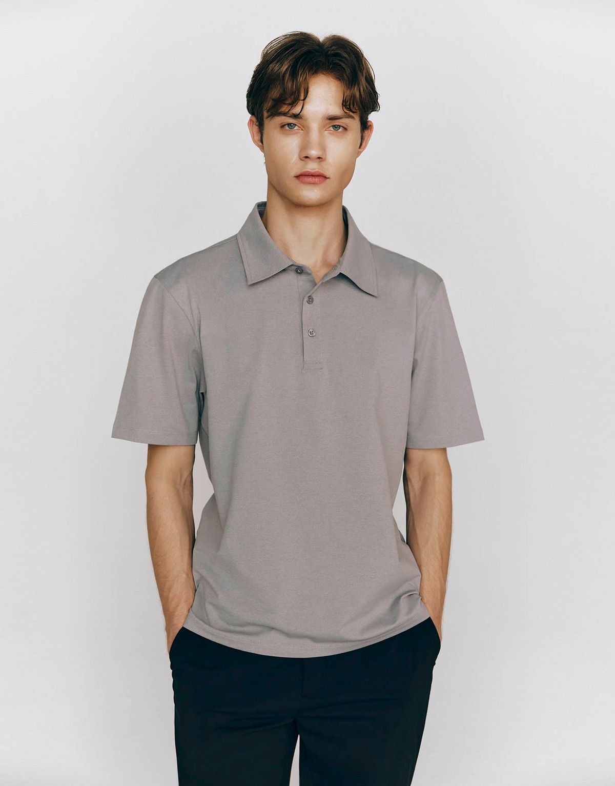 컨셉원(CONCEPTS1ONE) 폴리 솔리드 반팔 폴로티 10015522/015522 [3color]