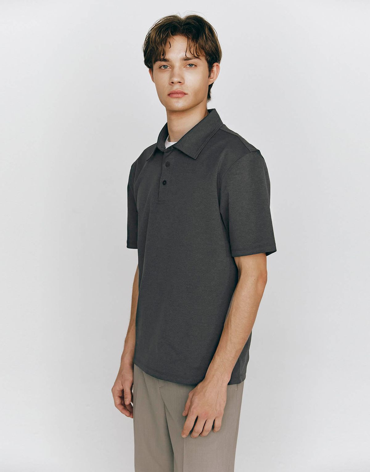 컨셉원(CONCEPTS1ONE) 폴리 솔리드 반팔 폴로티 10015522/015522 [3color]