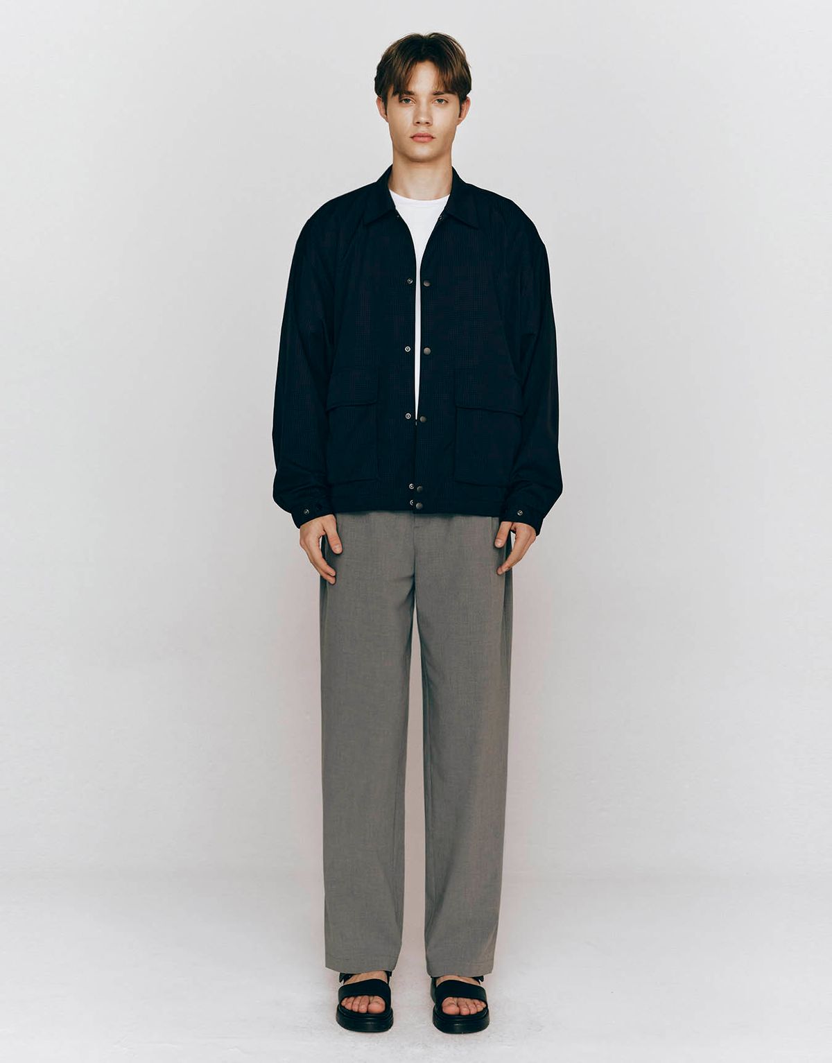 컨셉원(CONCEPTS1ONE) 나일론 릴렉스핏 셔츠 자켓 10075525/075525 [2color]
