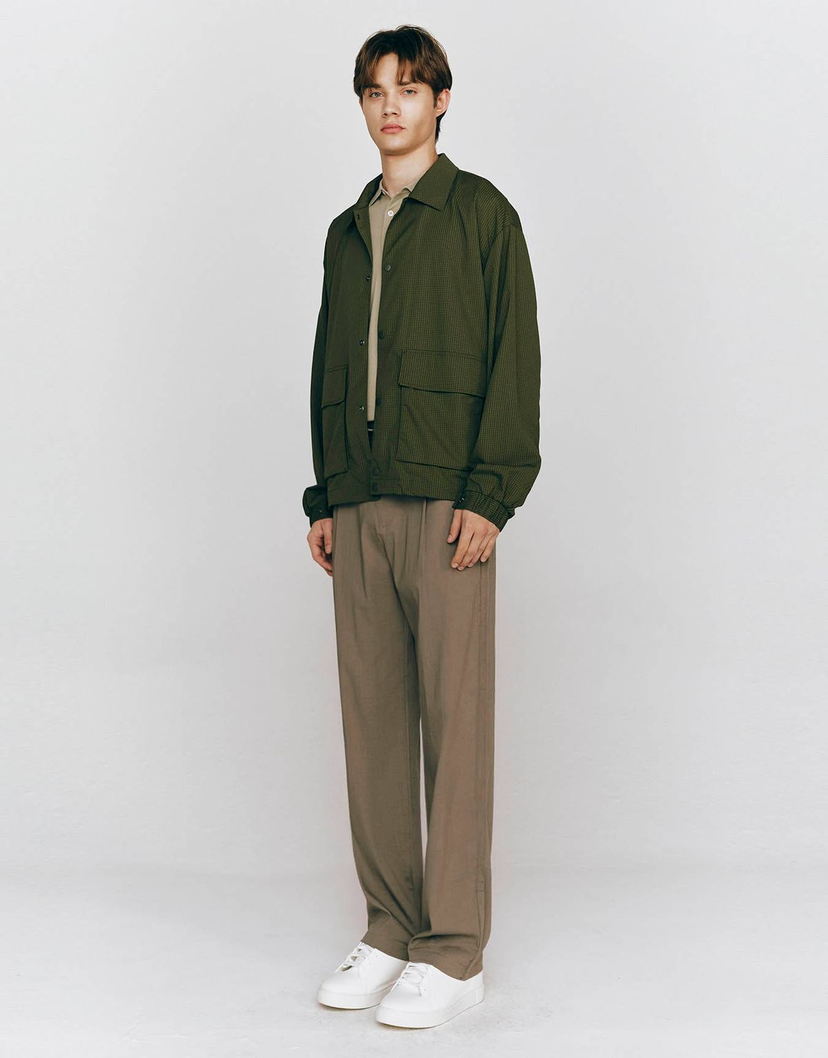 컨셉원(CONCEPTS1ONE) 나일론 릴렉스핏 셔츠 자켓 10075525/075525 [2color]