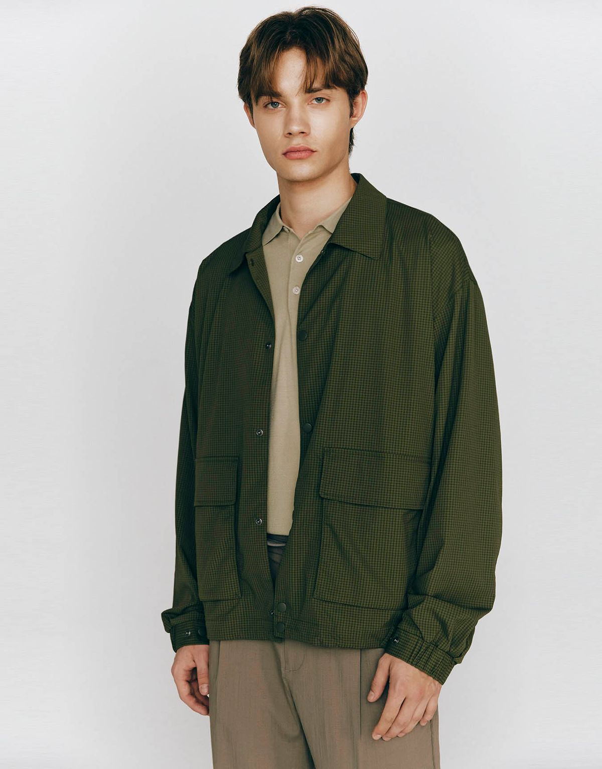 컨셉원(CONCEPTS1ONE) 나일론 릴렉스핏 셔츠 자켓 10075525/075525 [2color]