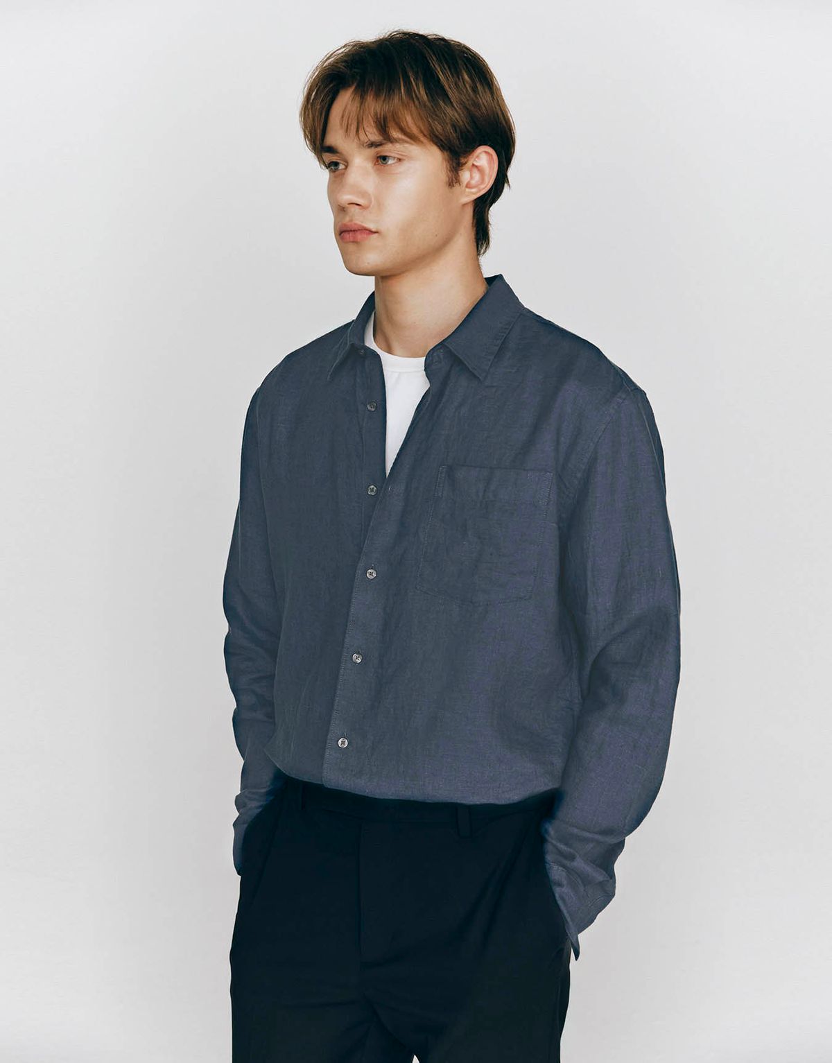 컨셉원(CONCEPTS1ONE) 린넨 100 셔츠 10045521/045521 [8color]